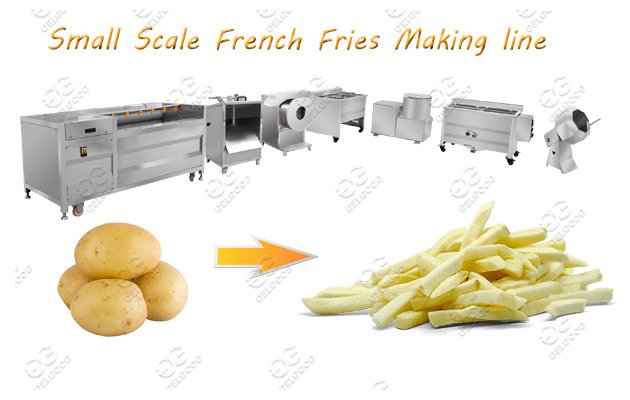 potato fries making machine