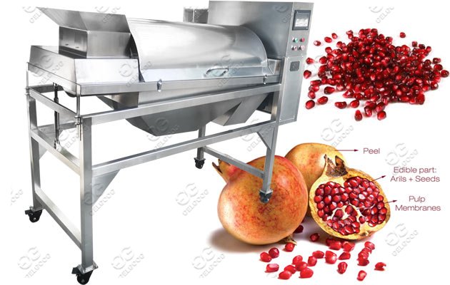 Pomegranate deseeder machine