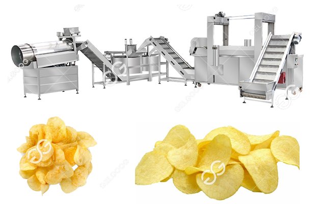 potato chips line