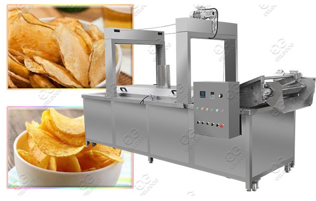 potato chips frying machine 