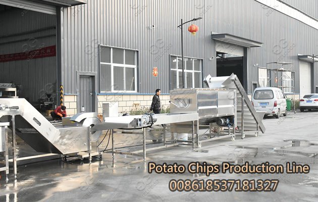 potato chips production line