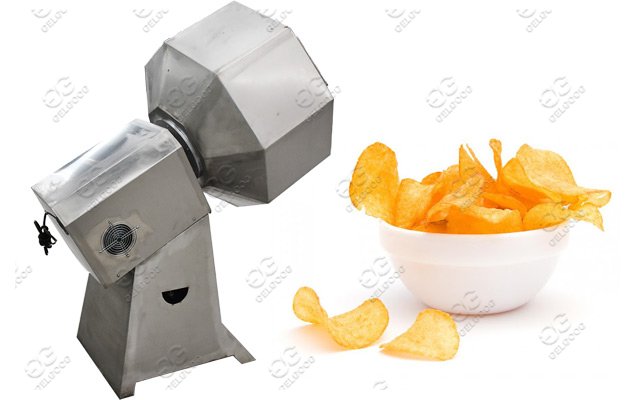 Puffed Food Flavoring Machine|Snack Chips Seasoning Machine