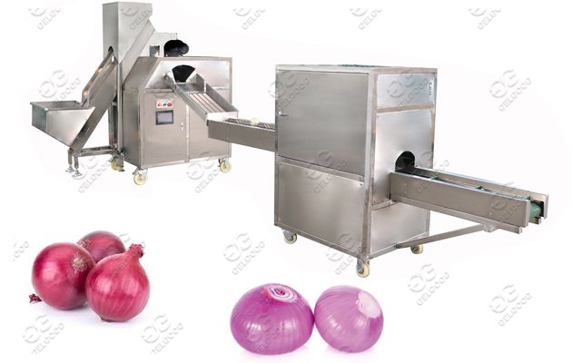 Commercial Use Onion Peeling And Root Cutting Machine Price