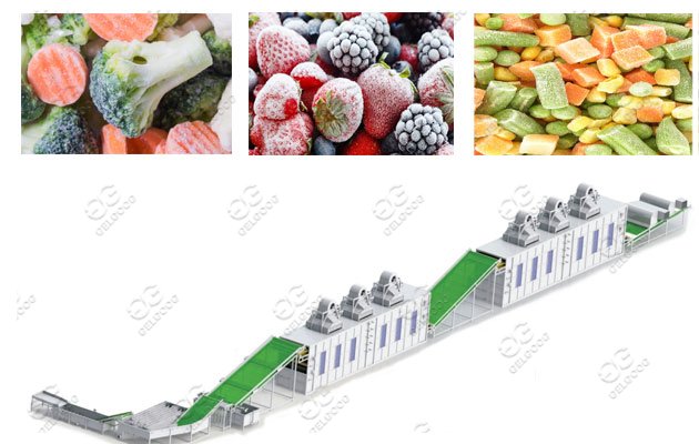 IQF Frozen Vegetable Production Line Solution