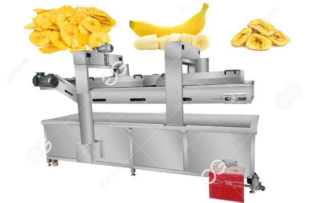 banana chips frying machine line 