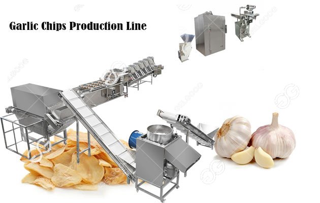 garlic chips production line 