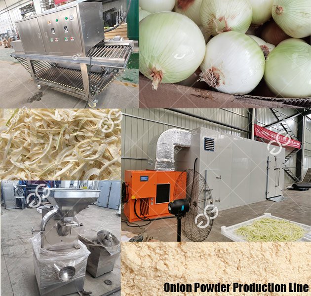onion powder production line 