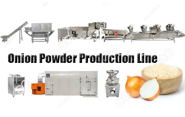 Industrial Use Onion Powder Processin