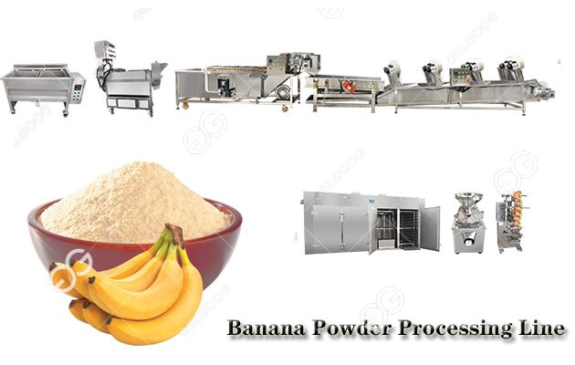Banana Powder Processing Machine Line Video