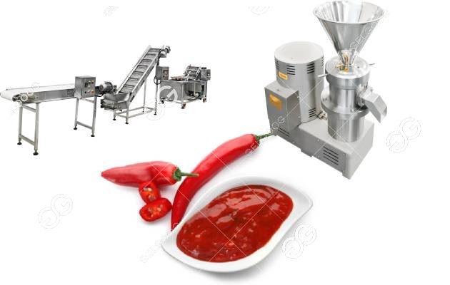 chili hot sauce machine line 