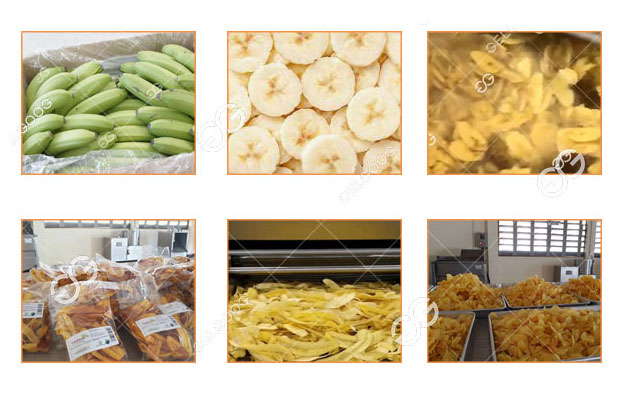 banana chips production line 