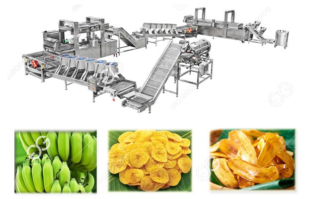 Banana Chips Making Machine Line|Plantain Chips Production Line