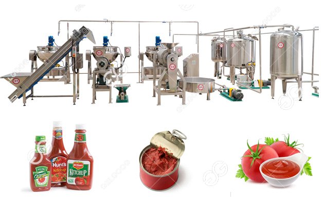 ketchup production line 