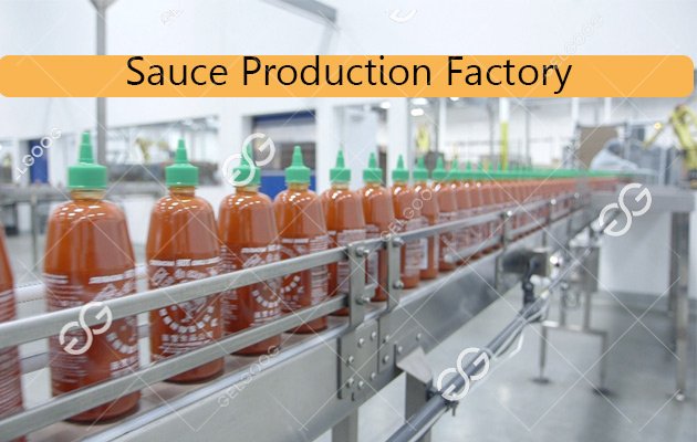 sauce production line 