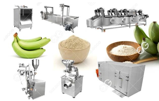 banana flour processing machine 