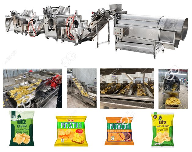 potato chips machine 