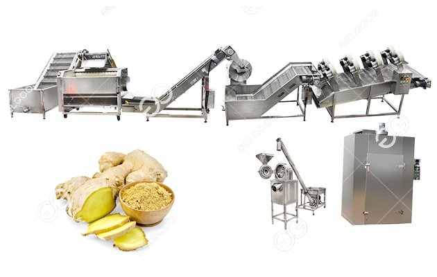 Ginger Powder Processing Machine Line
