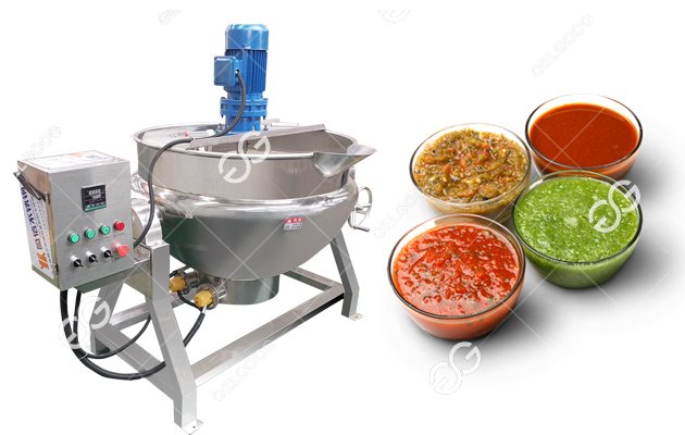 sauce pot mixing machine 