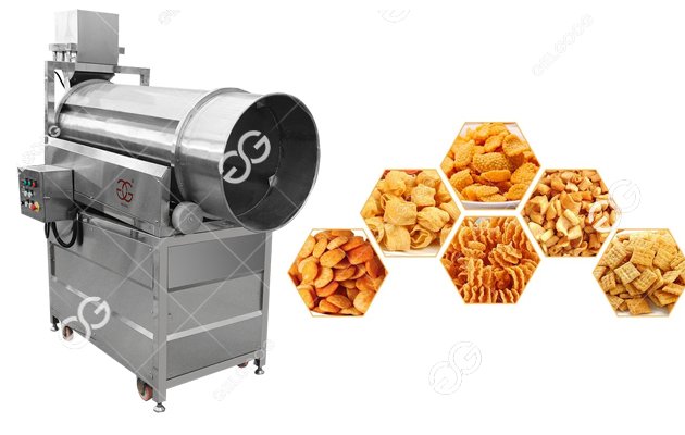 snack food flavoring machine 