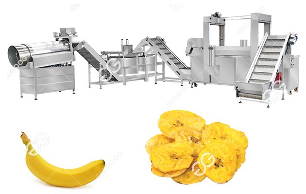 Commercial Use Banana Chips Making Machine Line