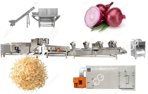 Industrial Use Onion Drying Production Line