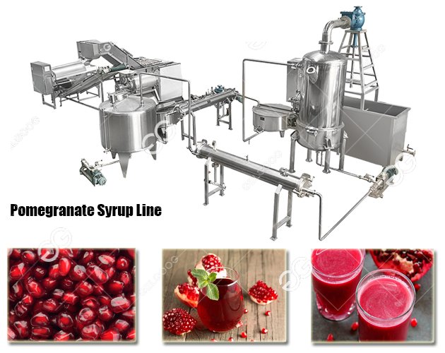 pomegranate juice line 