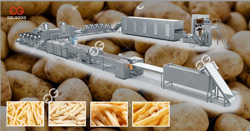 french fries making machine 