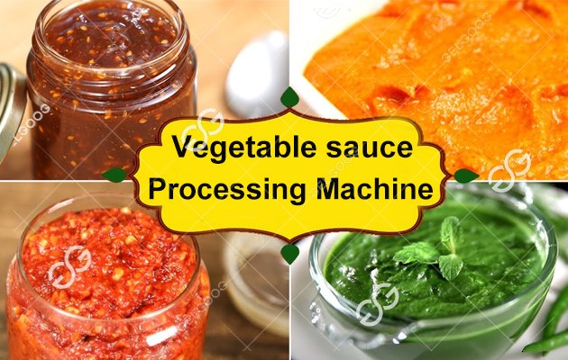 vegetable sauce making machine line 