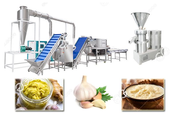 garlic sauce production line 