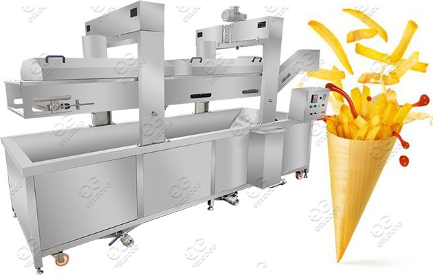 fries frying machine