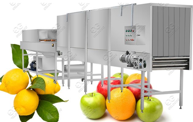 apple washing waxing machine