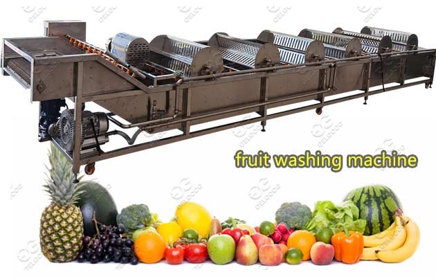 9m fruit vegetable washing machine