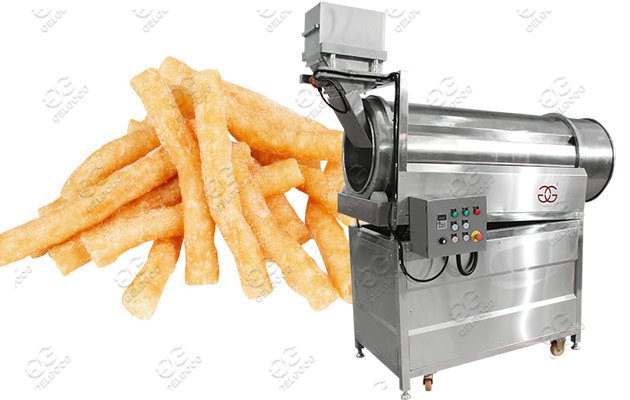 fries seasoning machine