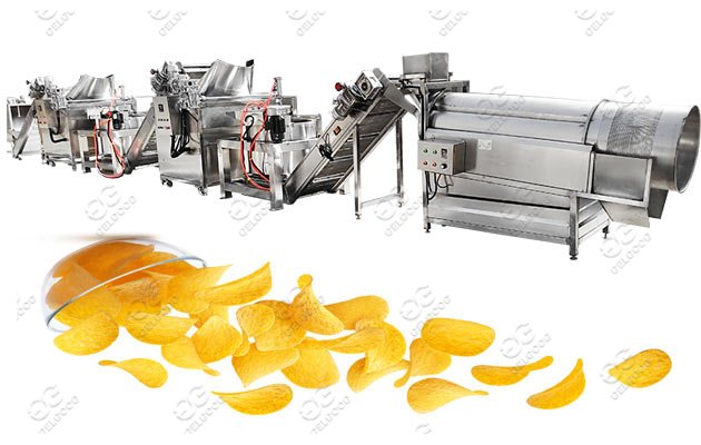 potato chips making machine plant
