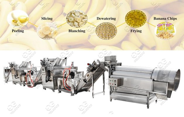 banana chips process machine