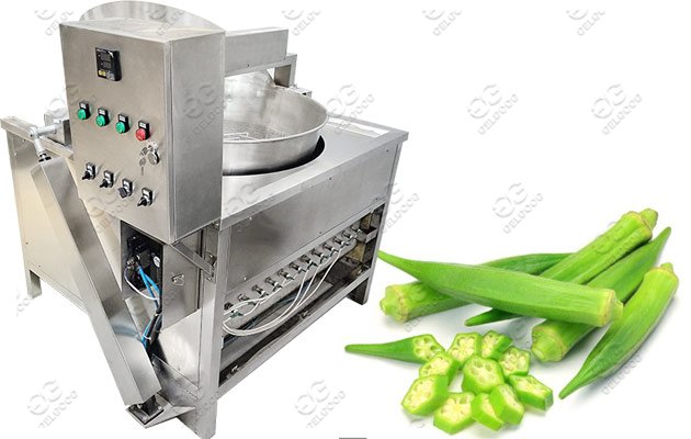 commercial okra frying machine