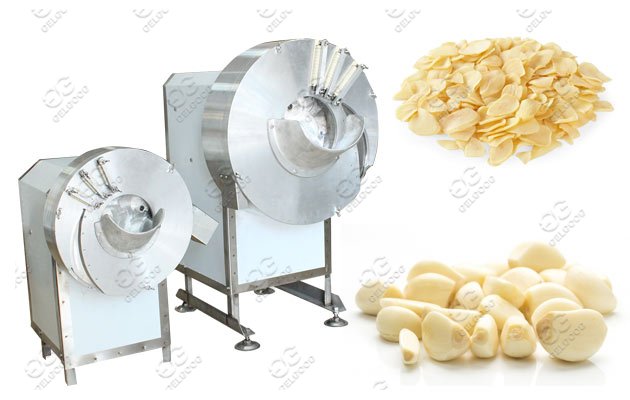 garlic chips cutting machine