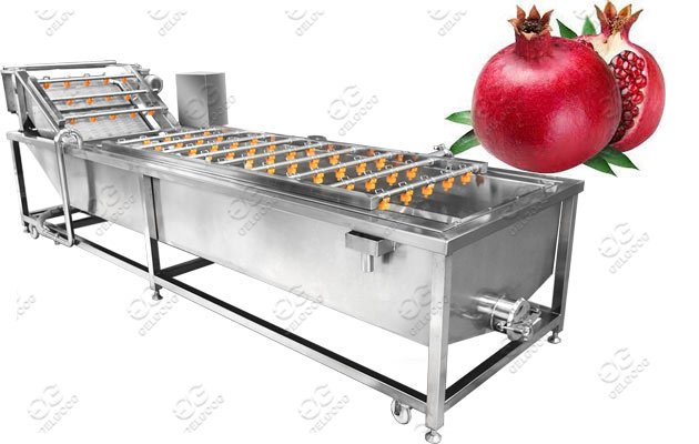 industrial pomegranate clenaing machine