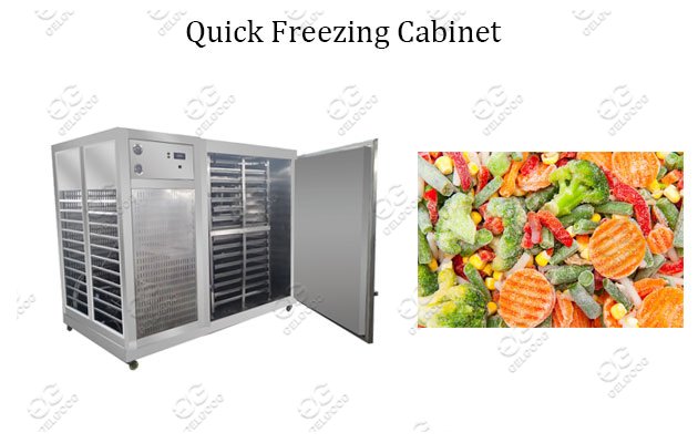 meat freezing cabinet