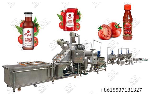 tomato sauce making machine line