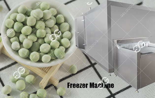 green bean freezing machine