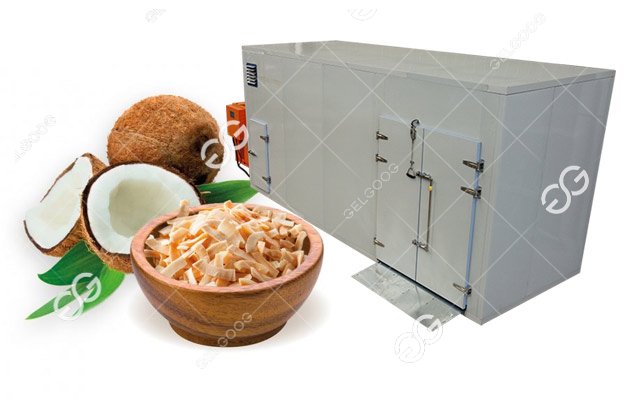 coconuts chips drying machine