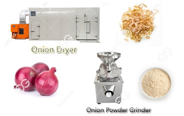 onion processing machine line