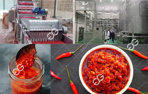 chili sauce production line