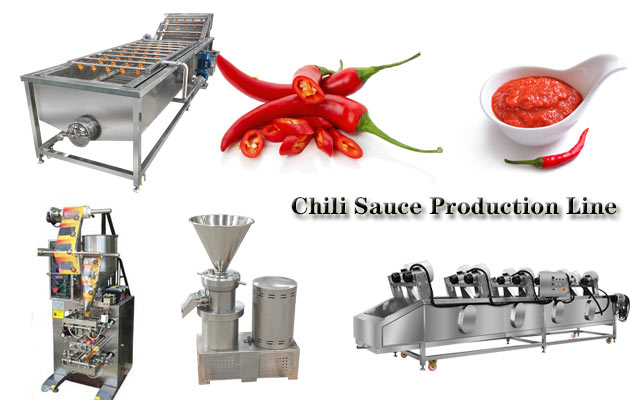 Small Scale Chili hot Sauce Making Machine Line