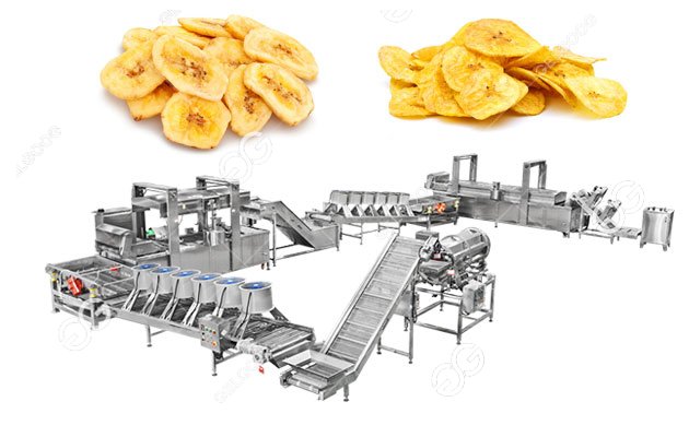 banana chips making machine line
