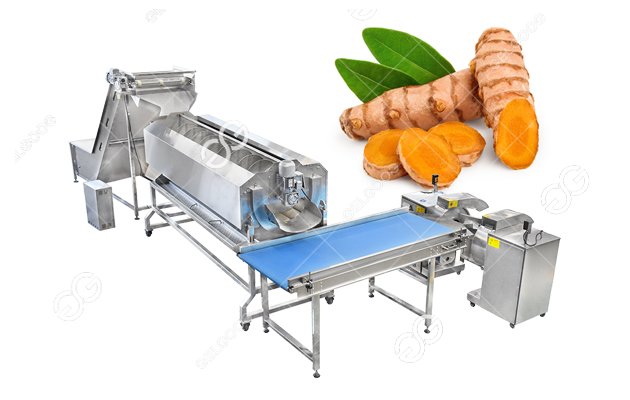vegetable washing cutting machine