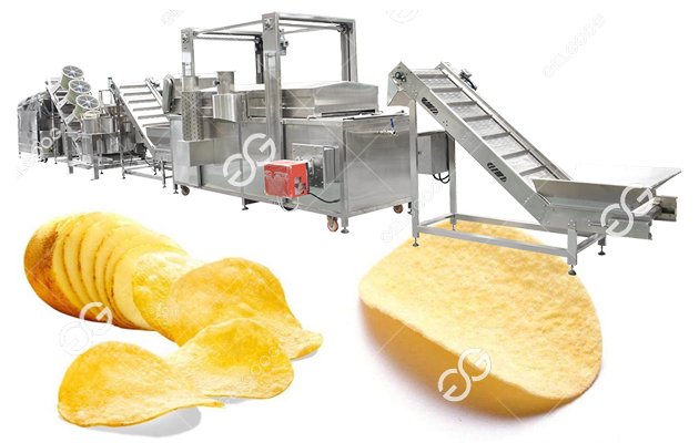 potato chips making plant