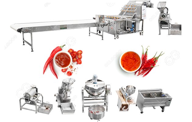 sauce production line