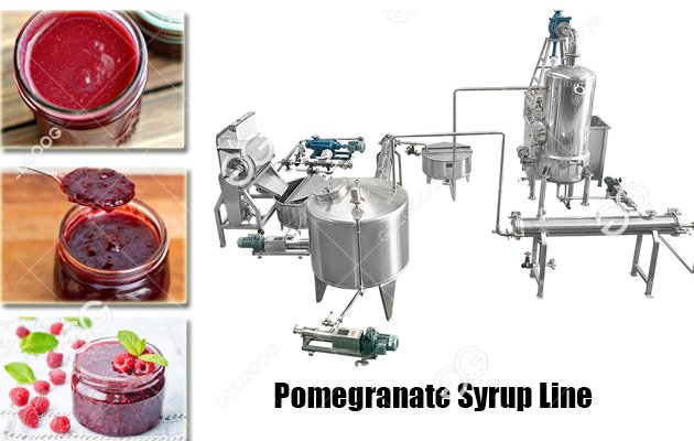 Pomegranate Syrup Line